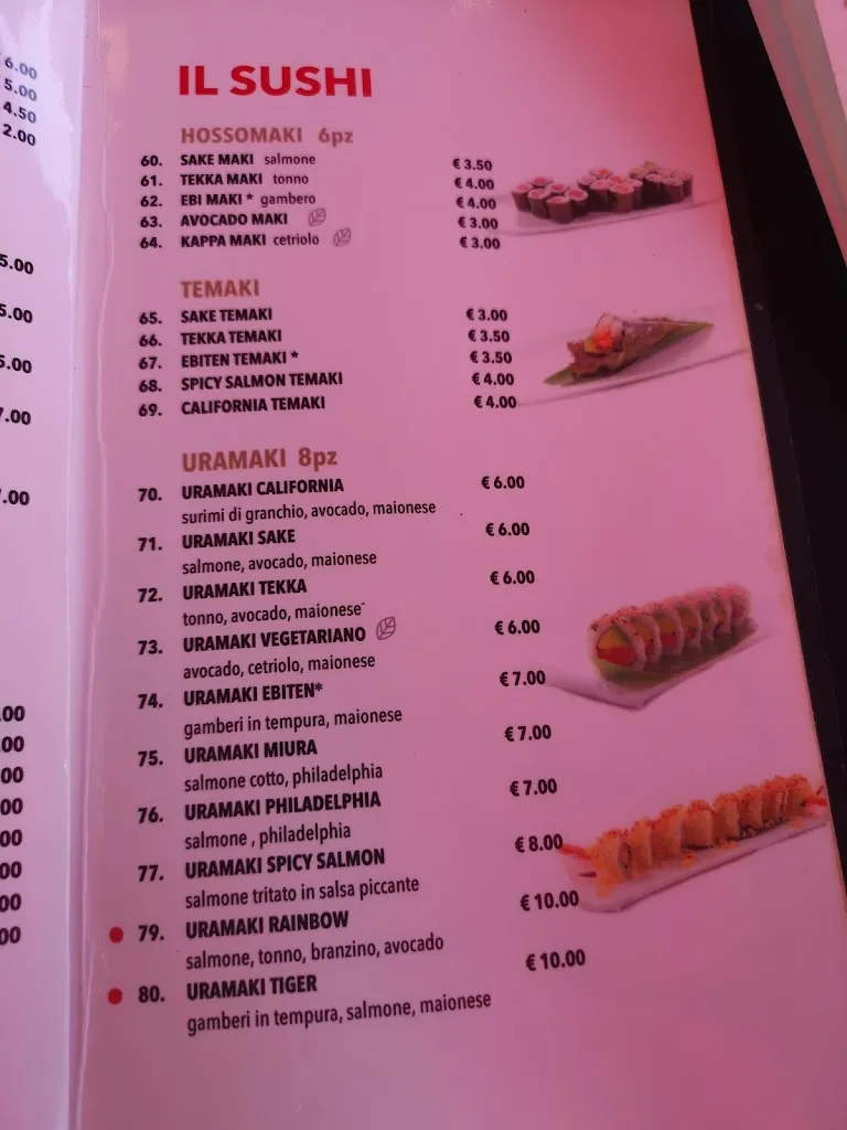 Menu_Ye's Food Sushi Ye_Novegro-Tregarezzo-San Felice_image_4