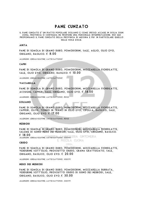 Menu_412 Cafe_Noverasco-Sporting Mirasole_image_3