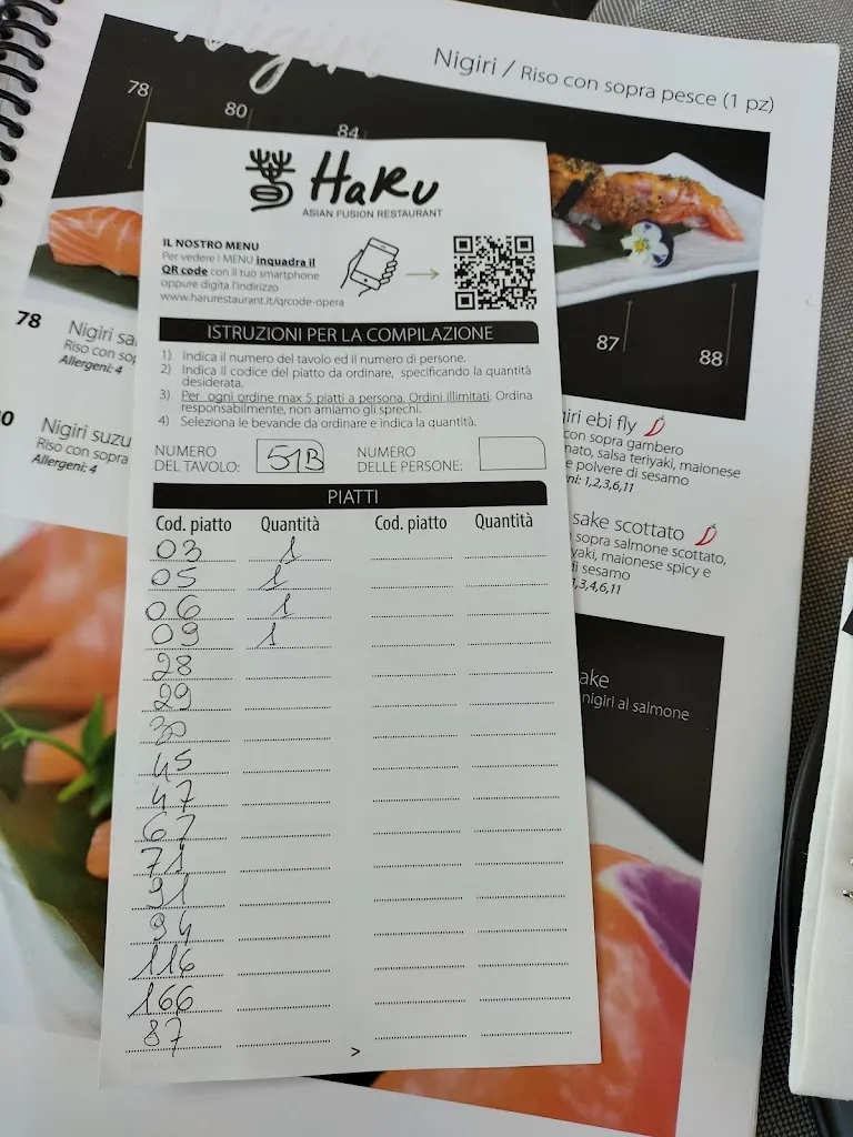 Menu_Haru Asian Fusion Restaurant_Noverasco-Sporting Mirasole_image_3