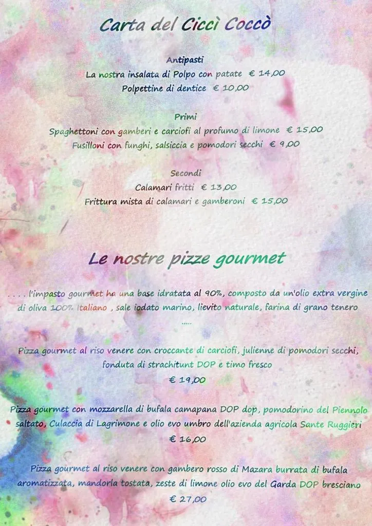 Menu_Ristorante Pizzeria Cicci' Cocco'_Offanengo_image_1
