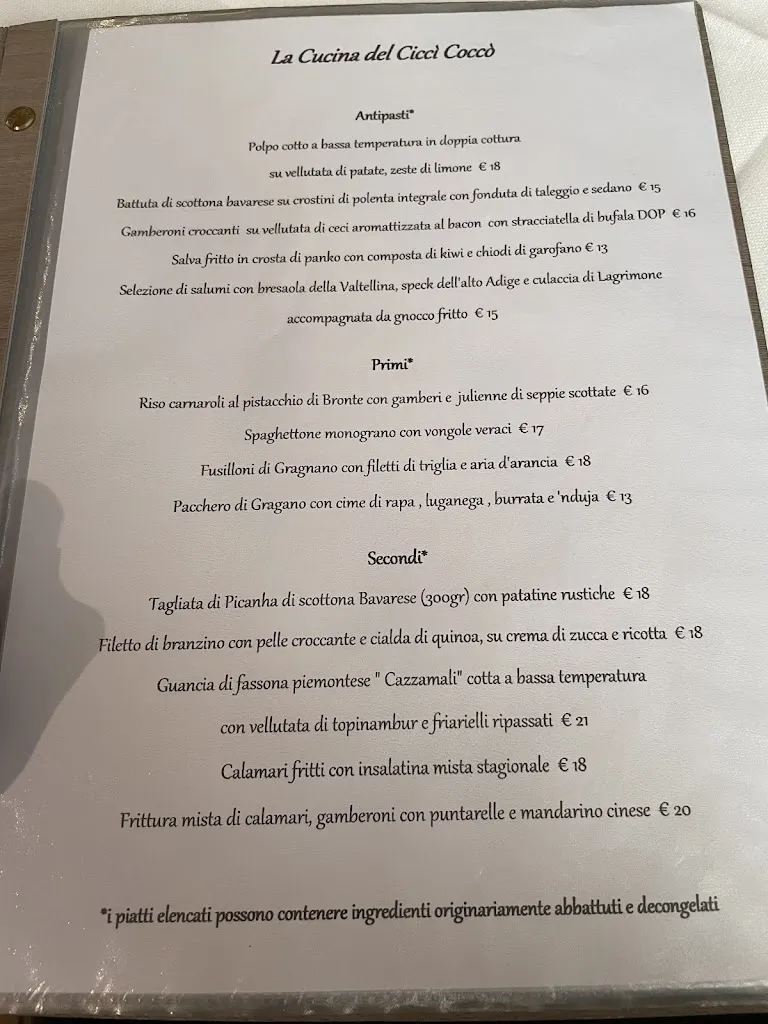 Menu_Ristorante Pizzeria Cicci' Cocco'_Offanengo_image_3