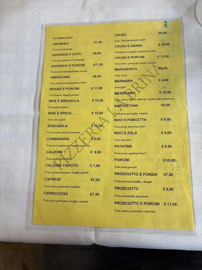 Menu_Ristorante Pizzeria La Brina_Olmo al Brembo_image_2