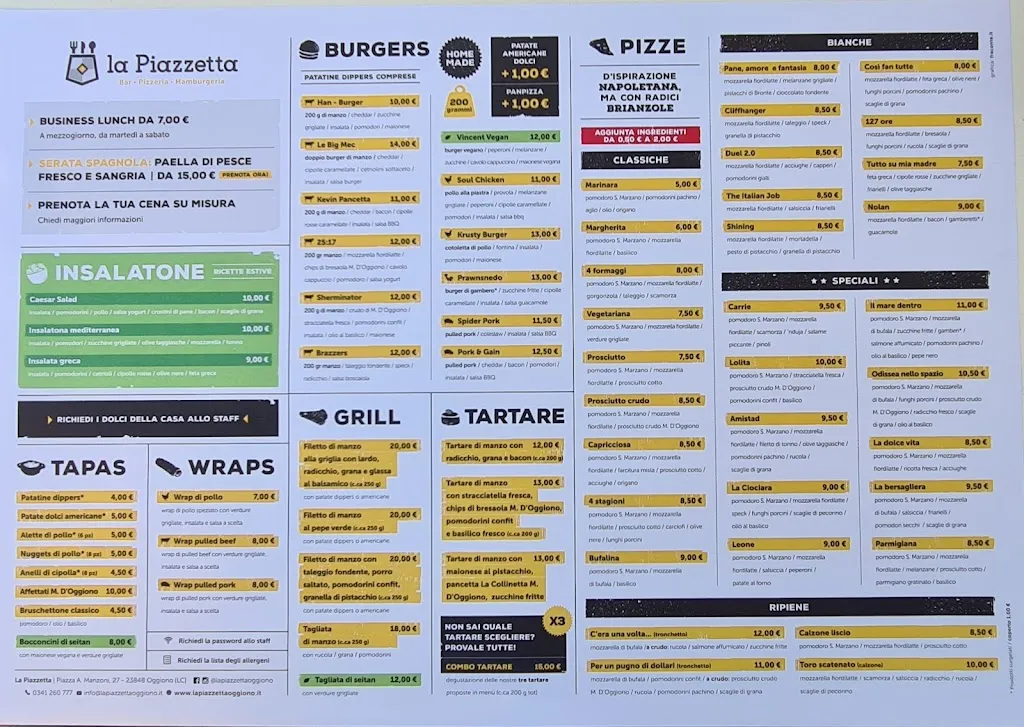 Menu_La Piazzetta_Oggiono_image_1