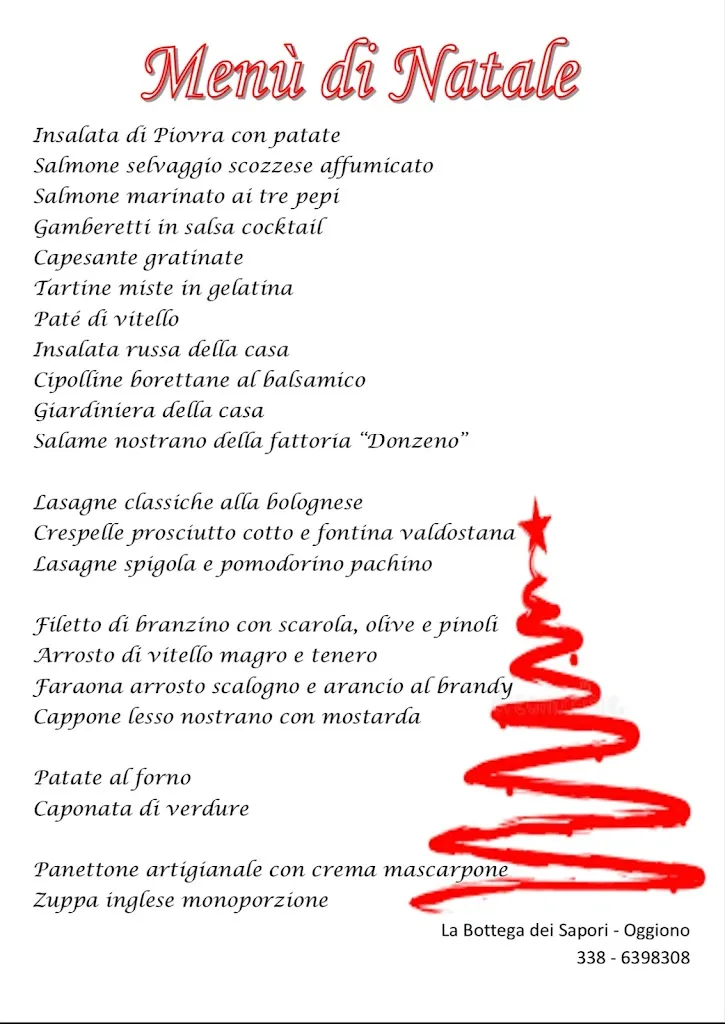 Menu_La Bottega Dei Sapori Di Perillo_Oggiono_immagine_1