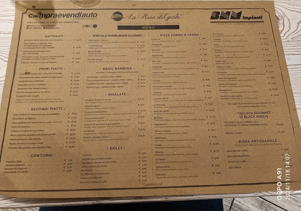 Menu_La Rosa del gusto_Orio al Serio_image_1