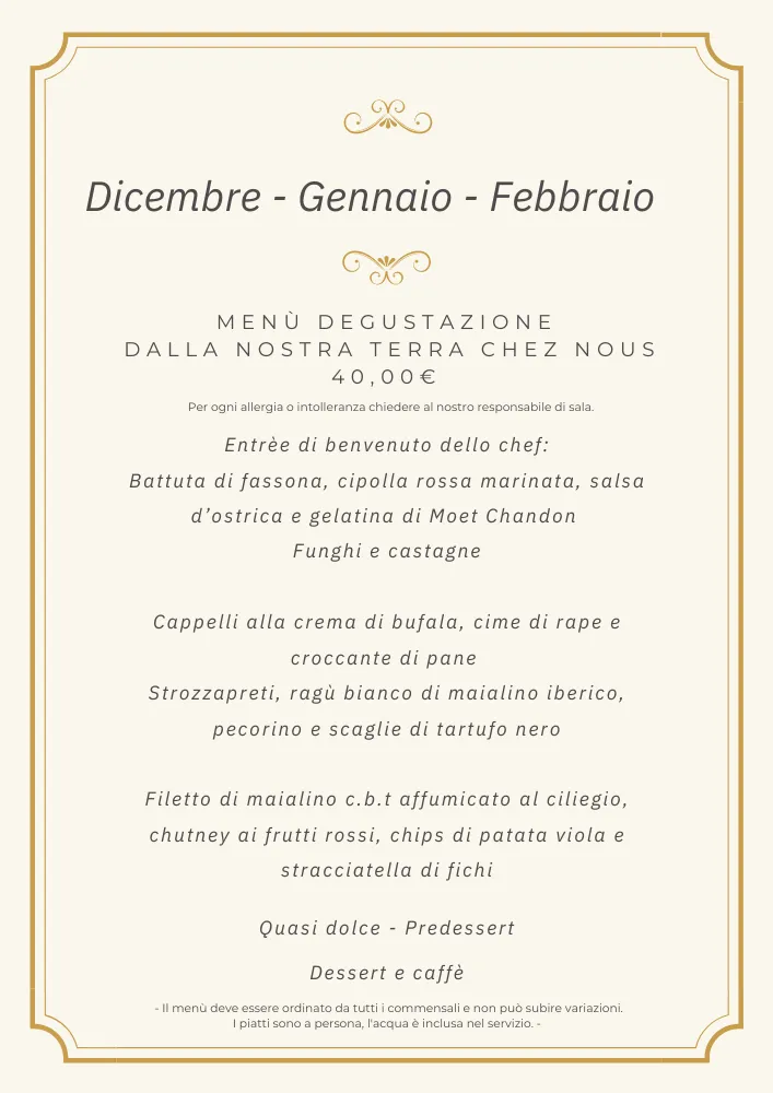 Menu_Chez Nous Restaurant_Bitonto_image_1