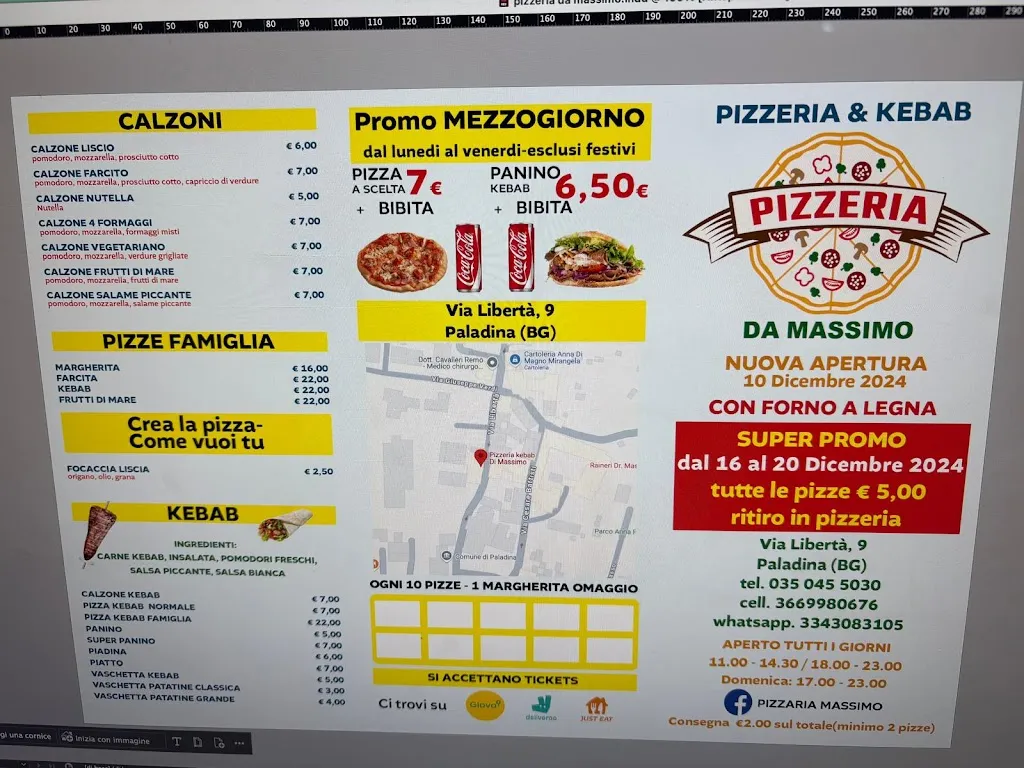 Menu_Pizzeria kebab Di Massimo_Paladina_image_1