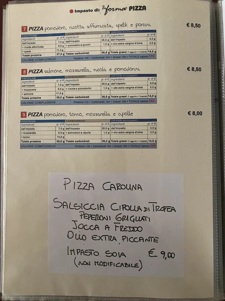 Menu_Leon Rampante Bar Pizzeria_Palazzo Pignano_immagine_3
