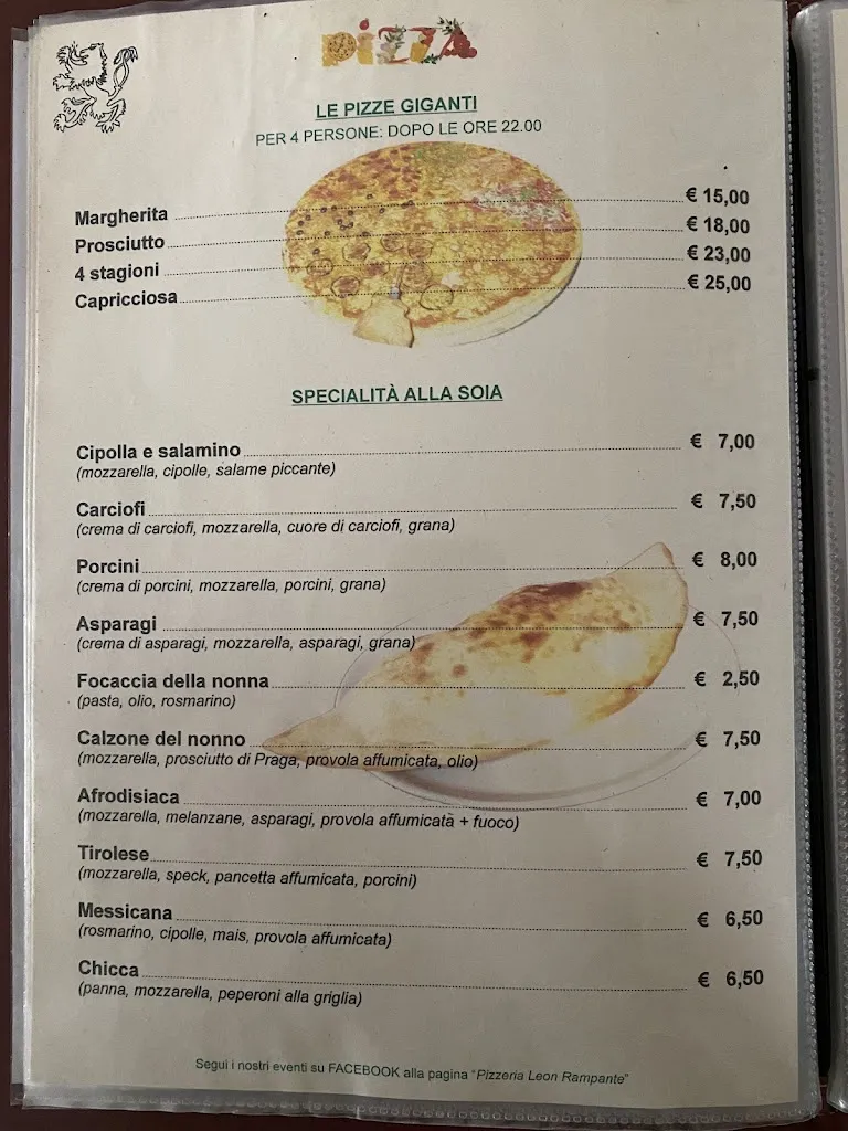 Menu_Leon Rampante Bar Pizzeria_Palazzo Pignano_immagine_4