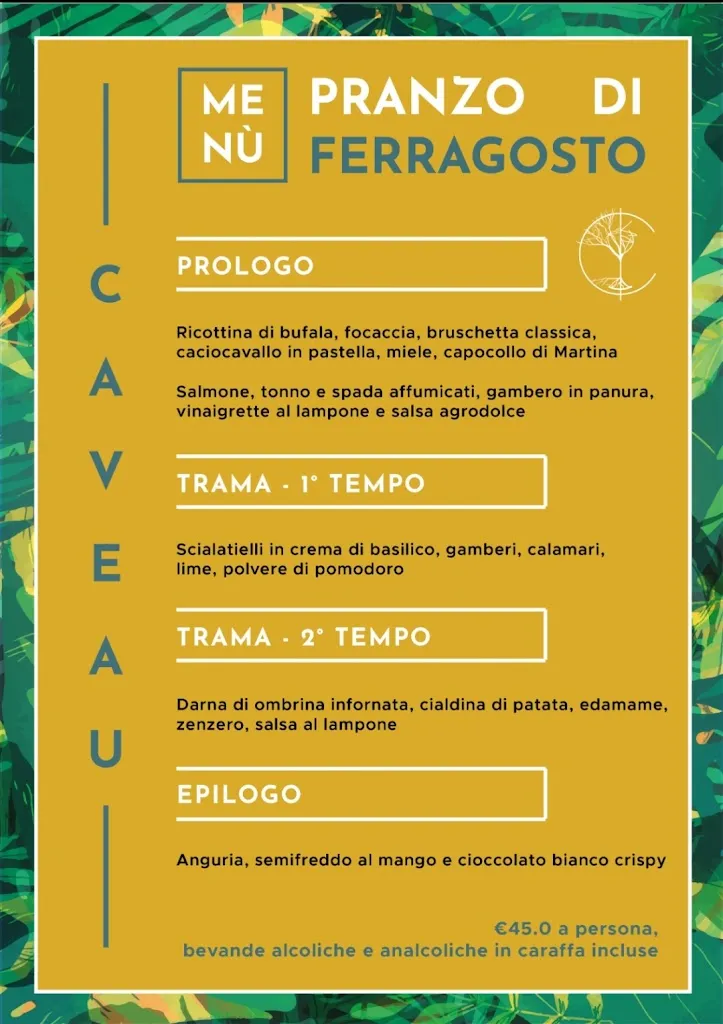 Menu_Caveau Bitonto_Bitonto_immagine_2