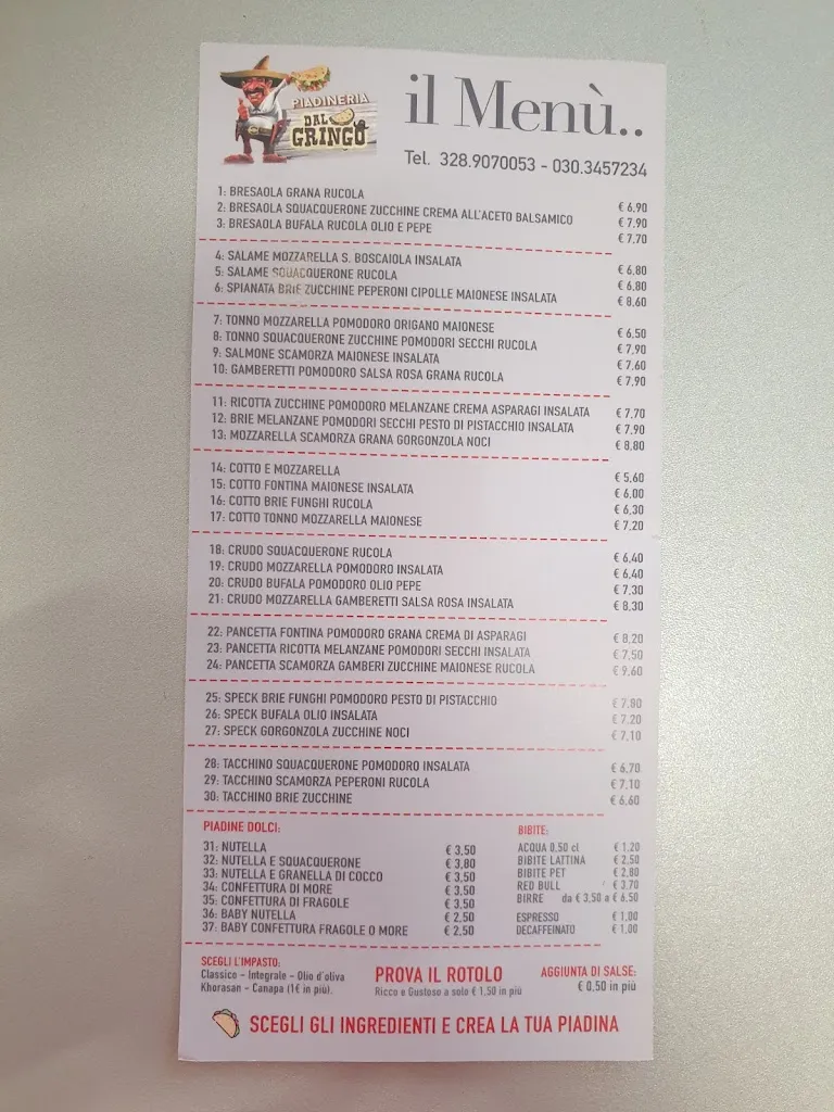 Menu_Piadineria Dal Gringo_Passirano_image_1