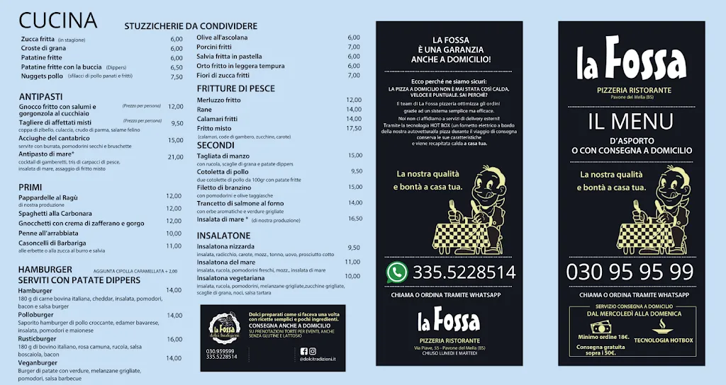 Menu_Pizzeria La Fossa di Ilaria e Luca Pedeni snc_Pavone del Mella_image_1