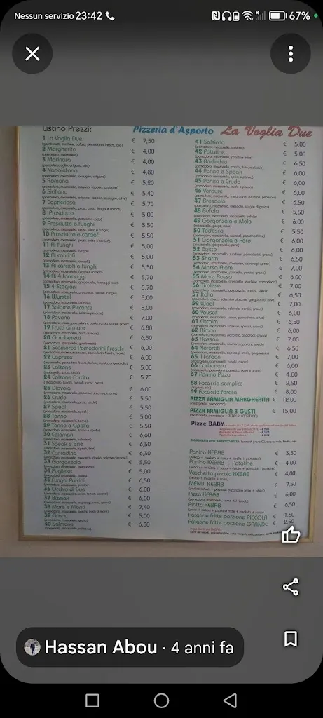 Menu_Pizzeria voglia de pizza_Pavone del Mella_image_1