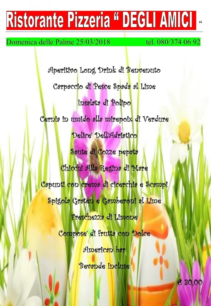 Menu_Ristorante Pizzeria Degli Amici_Bitonto_image_4