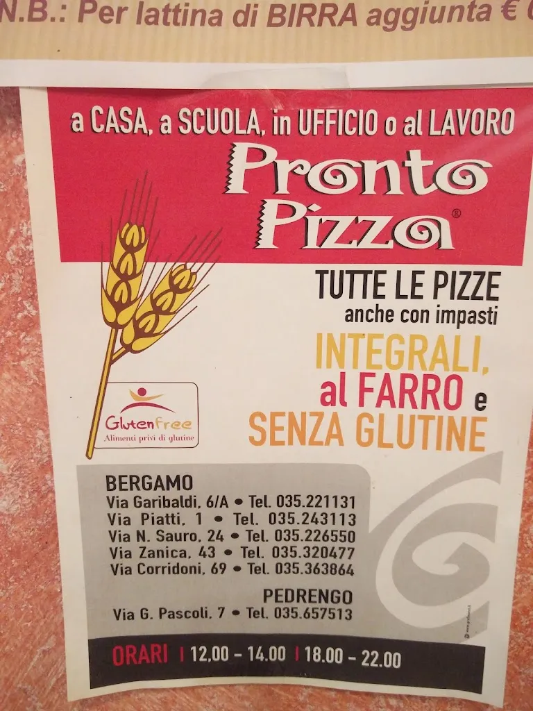 Menu_Pronto Pizza Pedrengo_Pedrengo_image_1