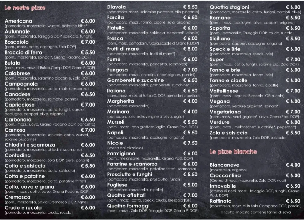 Menu_La Campanina - pizzeria d'asporto_Pianengo_image_4