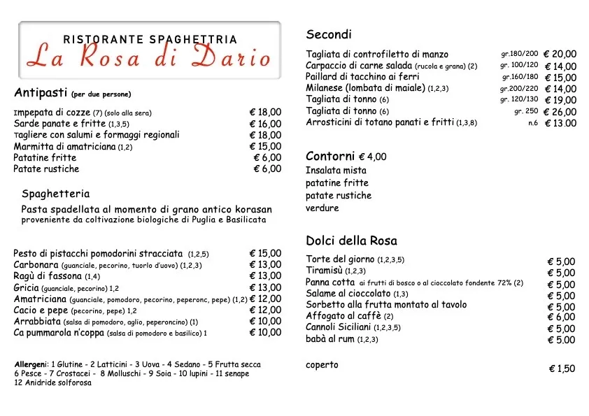 Menu_Eat Parade laRosa diDario_Piateda Centro_image_1
