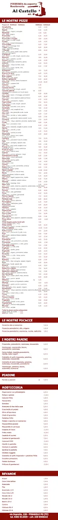 Menu_Pizzeria Rosticceria Al Castello_Pinarolo Po_image_1