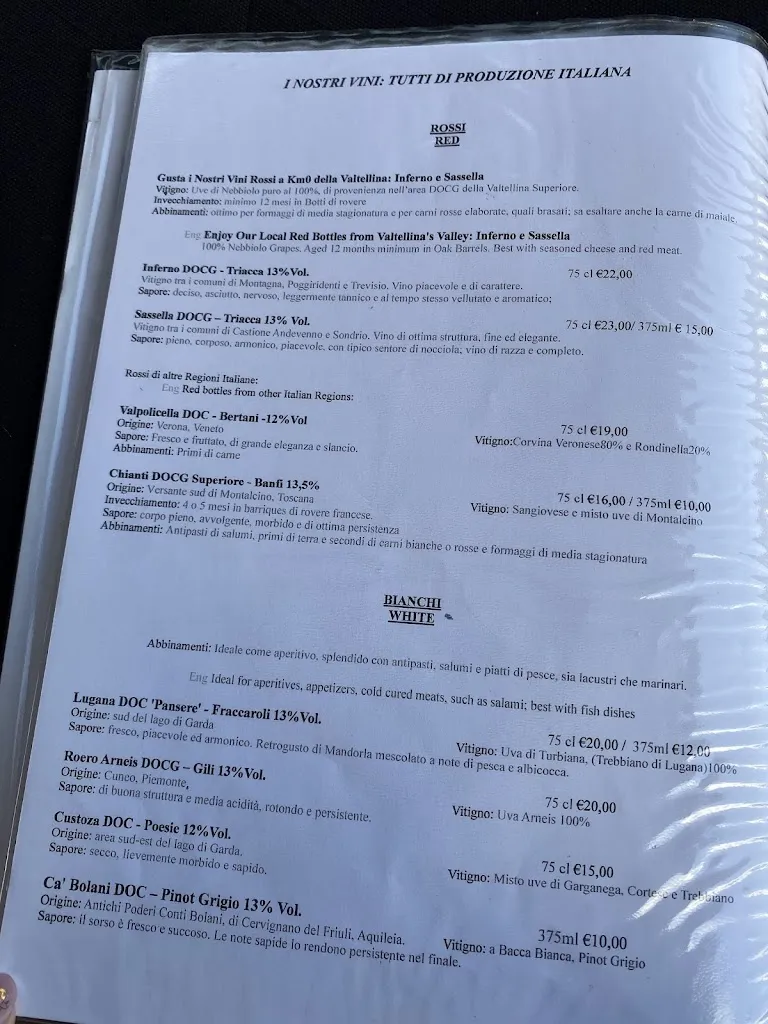 Menu_Restaurant @ La Sorgente_Plesio_immagine_2