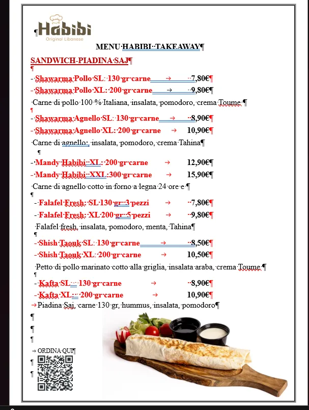 Menu_HABIBI Libanese Originale_Poasco-Sorigherio_image_2