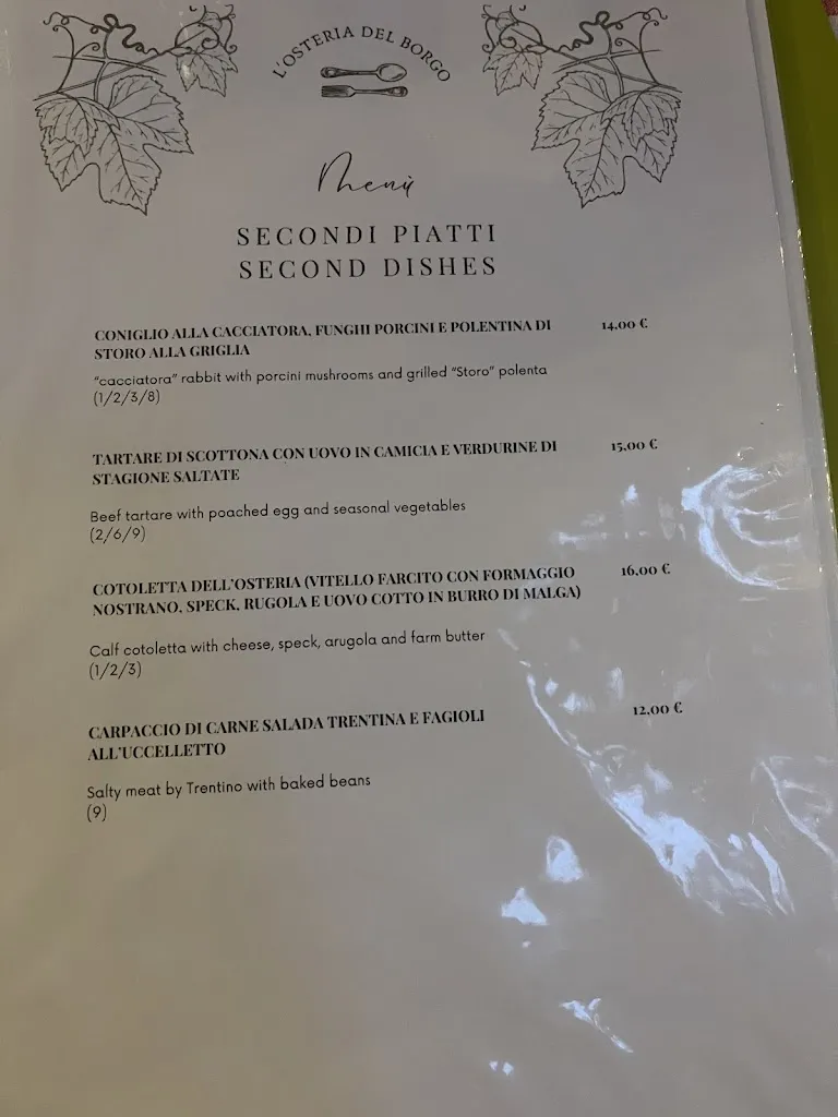 Menu_Osteria del borgo_Polpenazze del Garda_image_1