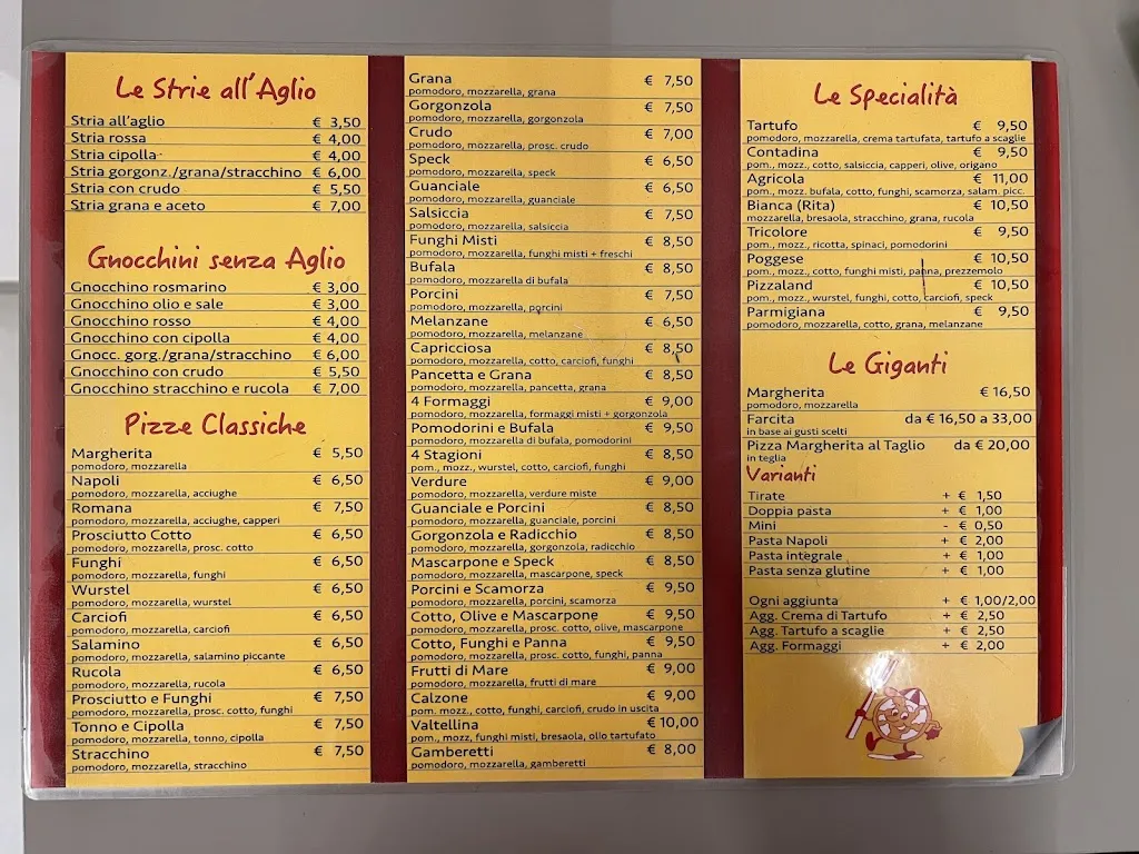 Menu_Pizzaland Di Negrelli Ober_Poggio Rusco_immagine_1