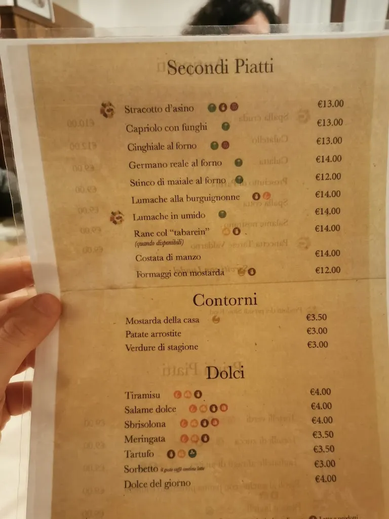 Menü_Ristorante Cavalier Saltini_Pomponesco_Bild_2