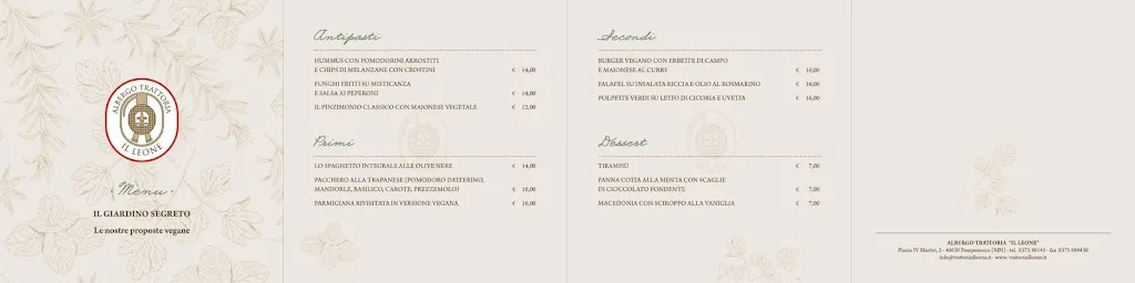 Menu_Hotel Albergo Trattoria Il Leone_Pomponesco_immagine_1