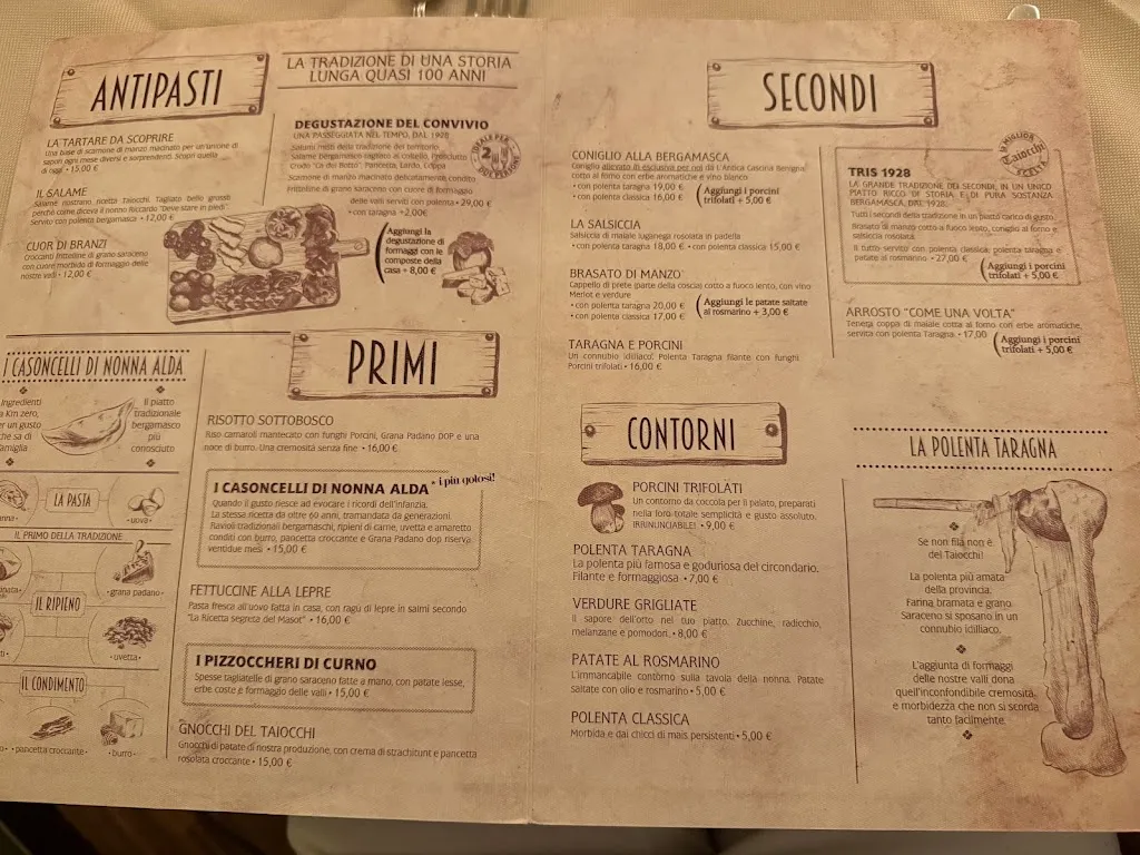 Menu_Trattoria Taiocchi_Ponte San Pietro_image_1
