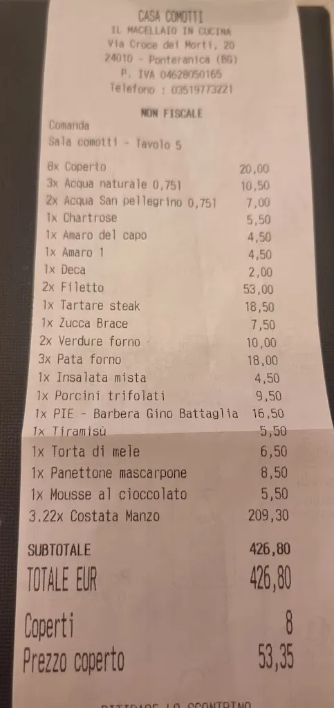 Menu_Casa Comotti il Macellaio in cucina_Ponteranica_image_1