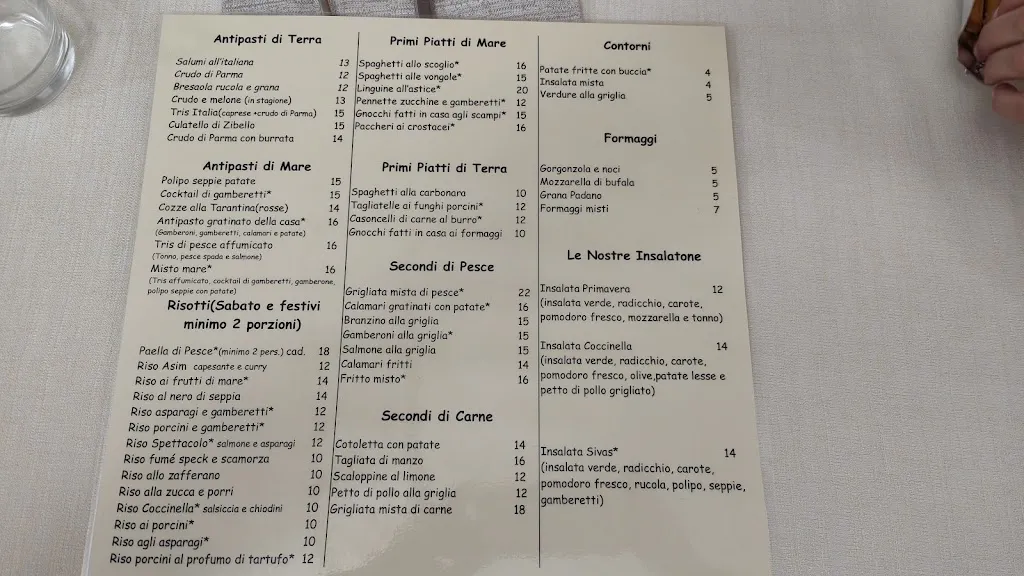 Menu_La Coccinella - Ristorante e Pizzeria_Pontevico_image_2