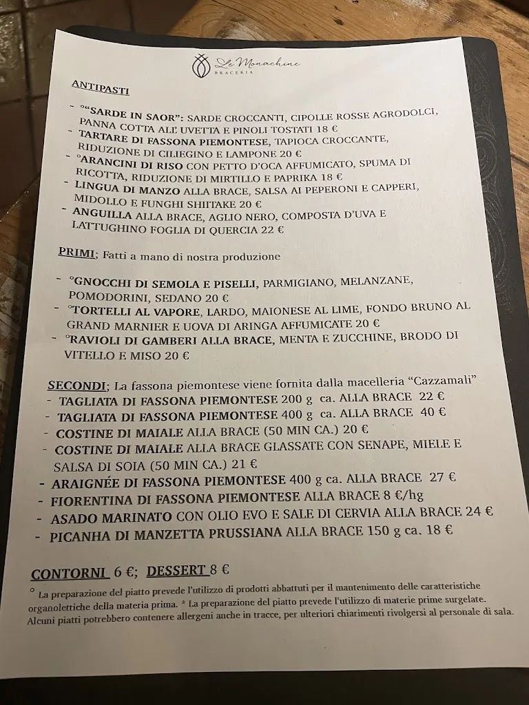 Menu_Le Monachine - Ristorante Braceria_Pontevico_image_2