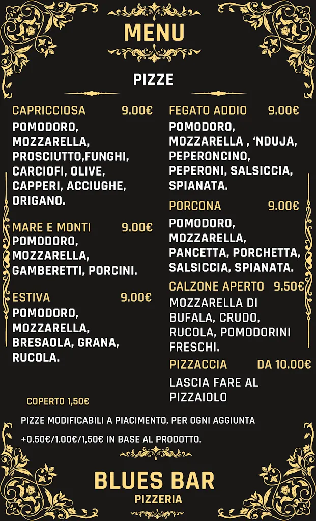 Menu_Blues Bar Pizzeria_Pozzuolo Martesana_image_1
