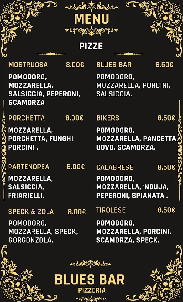 Menu_Blues Bar Pizzeria_Pozzuolo Martesana_image_2