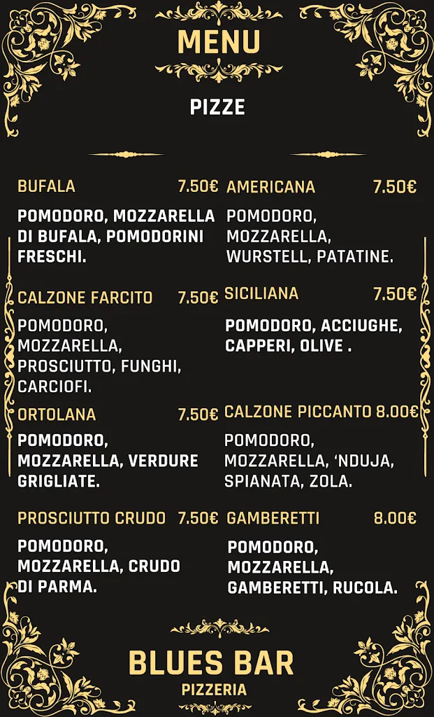 Menu_Blues Bar Pizzeria_Pozzuolo Martesana_image_3