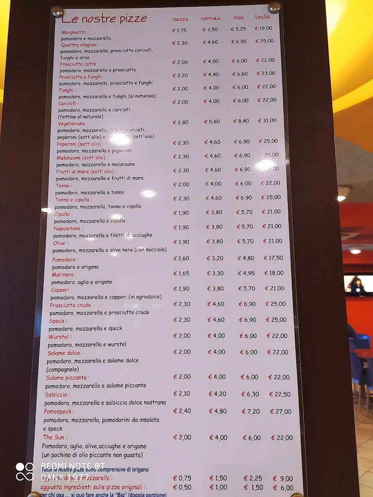 Menu_The Sun_Pozzuolo Martesana_image_2