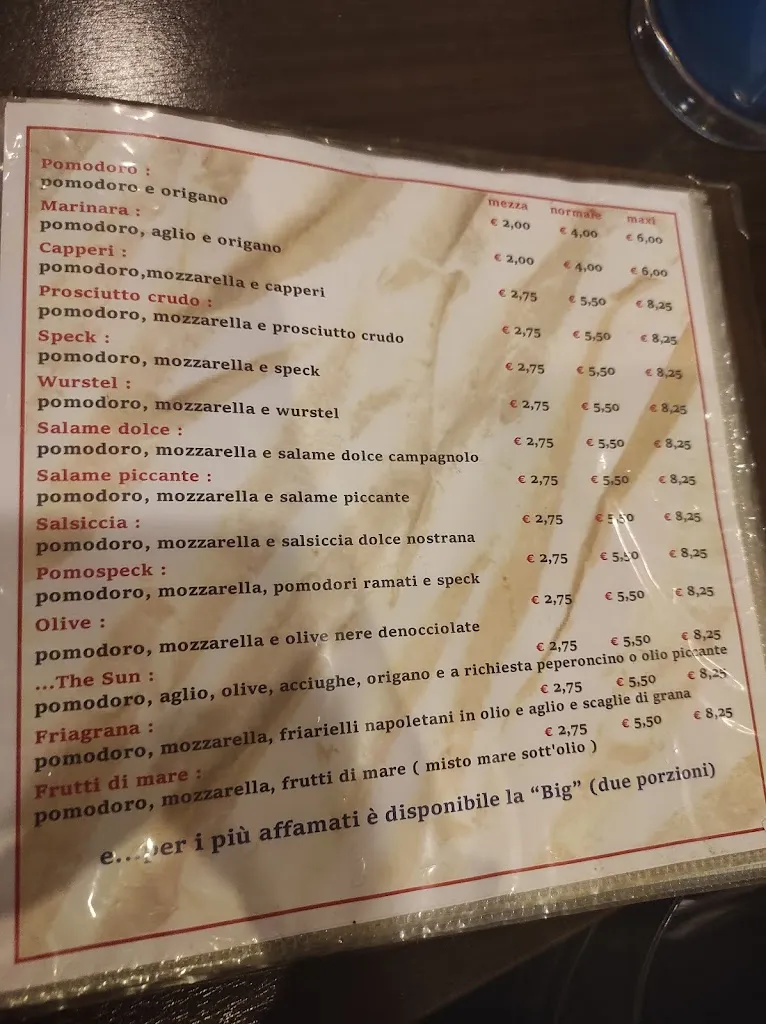 Menu_The Sun_Pozzuolo Martesana_image_3