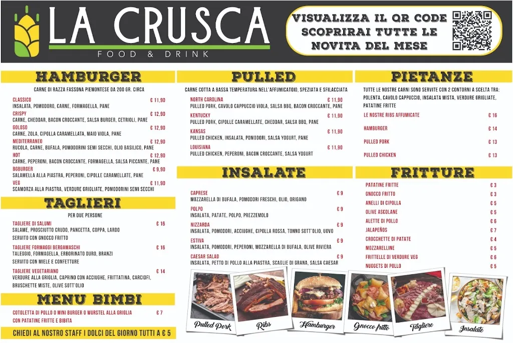 Menu_La Crusca Food & Drink - Pizzeria e Ristorante_Pradalunga_image_2