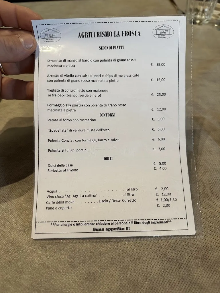 Menu_Agriturismo la frosca_Pradalunga_image_3