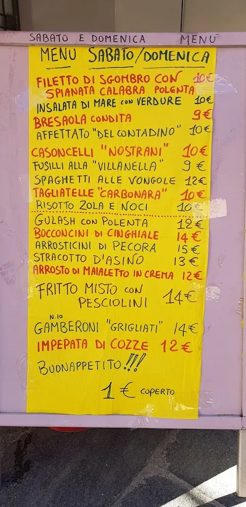 Menu_Prada Cafe' TRATTORIA casareccia_Pradalunga_image_2