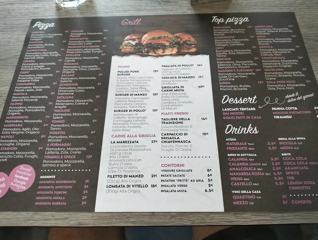 Menu_PIZZA&GRILL Muiá_Prata Camportaccio_image_2