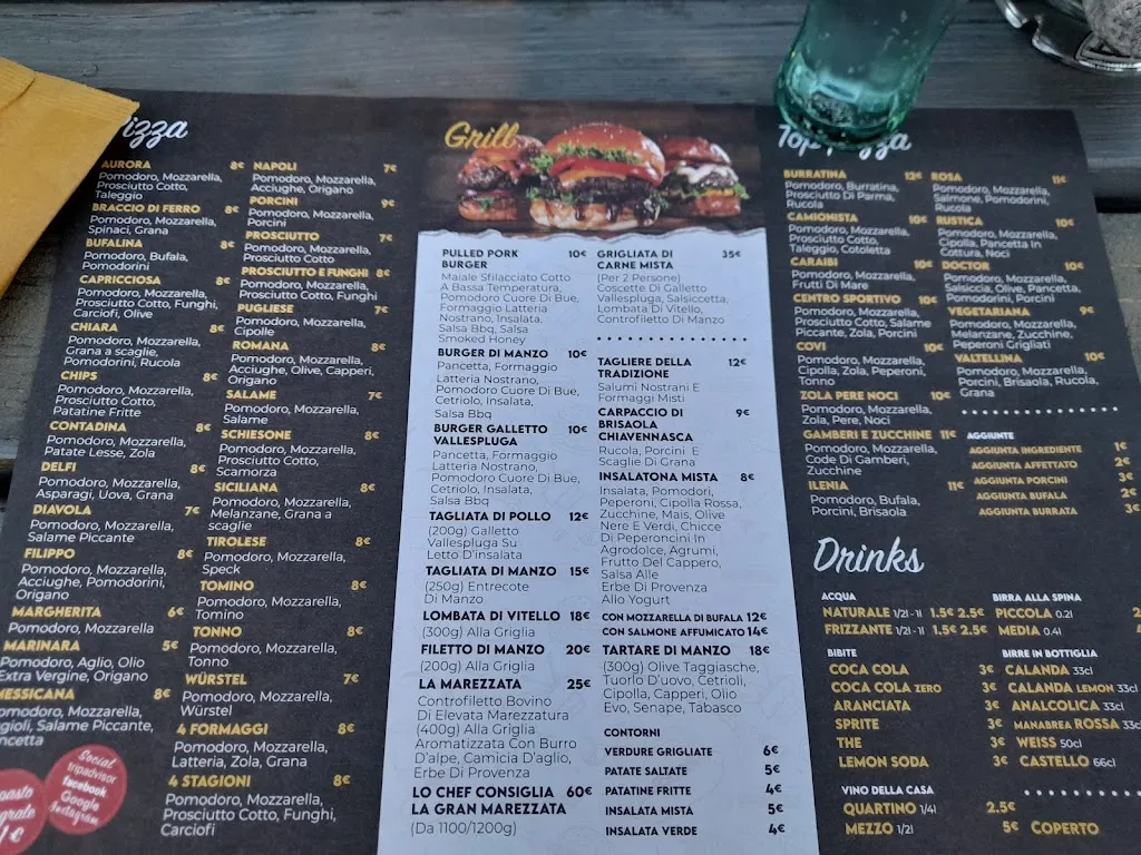 Menu_PIZZA&GRILL Muiá_Prata Camportaccio_image_3