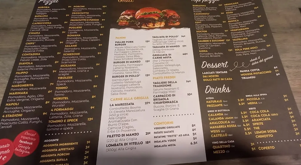 Menu_PIZZA&GRILL Muiá_Prata Camportaccio_image_4