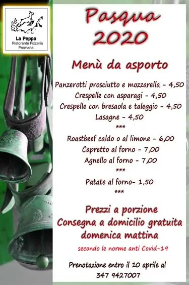 Menu_La Peppa Ristorante Pizzeria a Premana, Valsassina_Premana_image_4