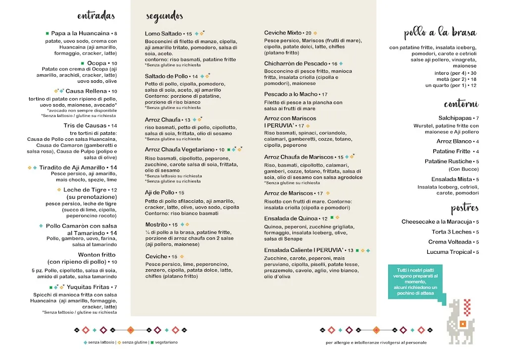 Menu_I Peruvià._Provincia di Brescia_image_2