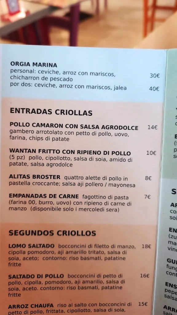 Menu_I Peruvià._Provincia di Brescia_image_3