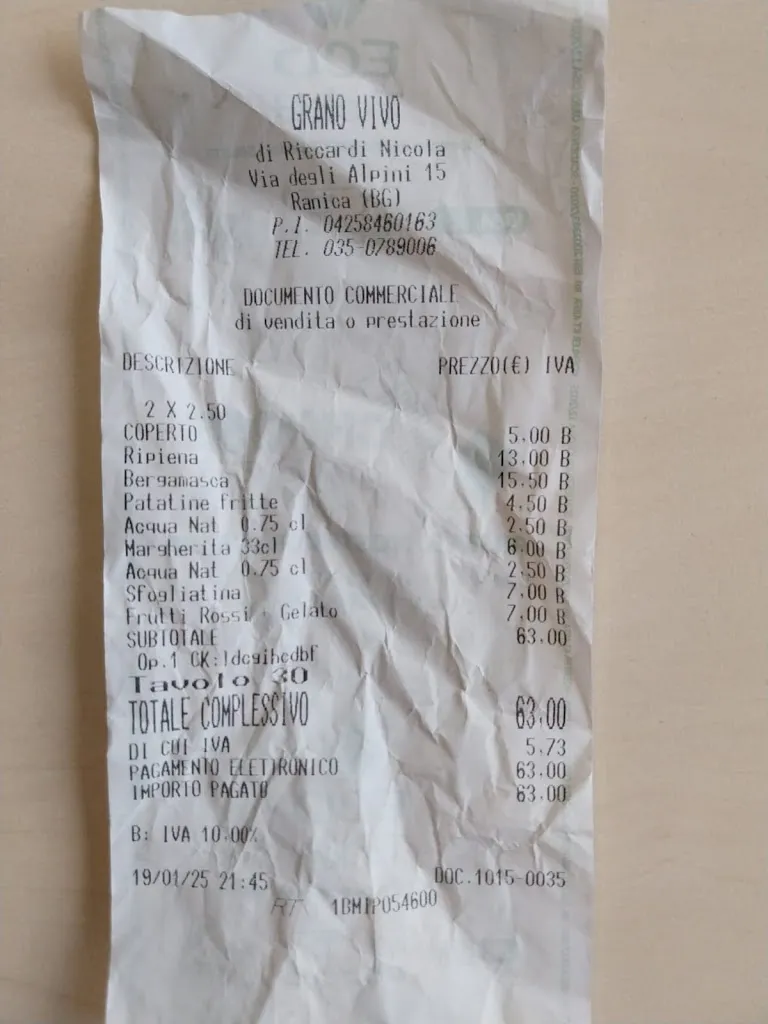 Giada Carantani_Grano Vivo Ranica_Ranica_reseña