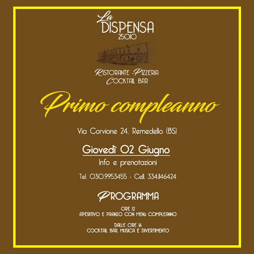 Menu_La Dispensa 25010 - Ristorante - Pizzeria - Cocktail bar_Remedello_image_4