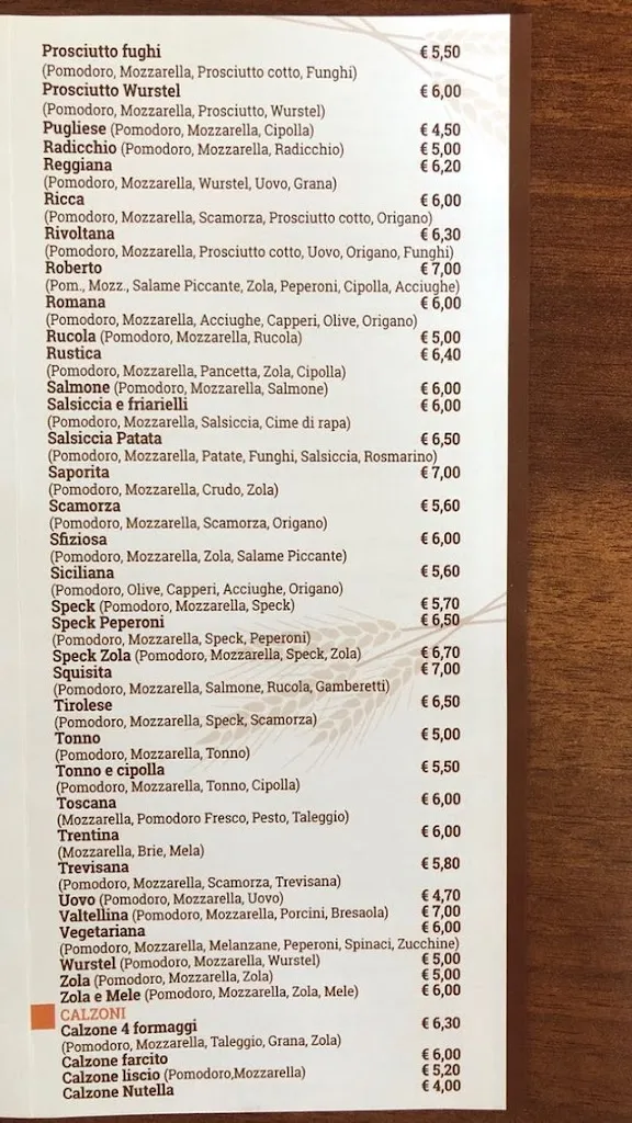 Menü_L'Azienda Pizzeria_Rivolta d'Adda_Bild_2