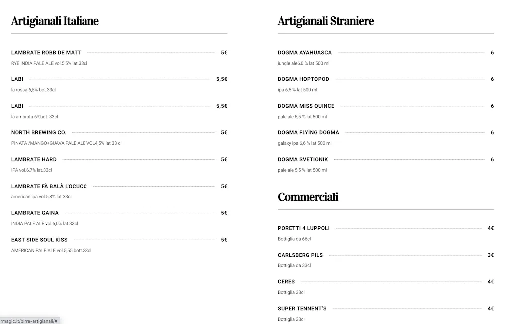 Menu_Magic Bar_Rivolta d'Adda_image_3